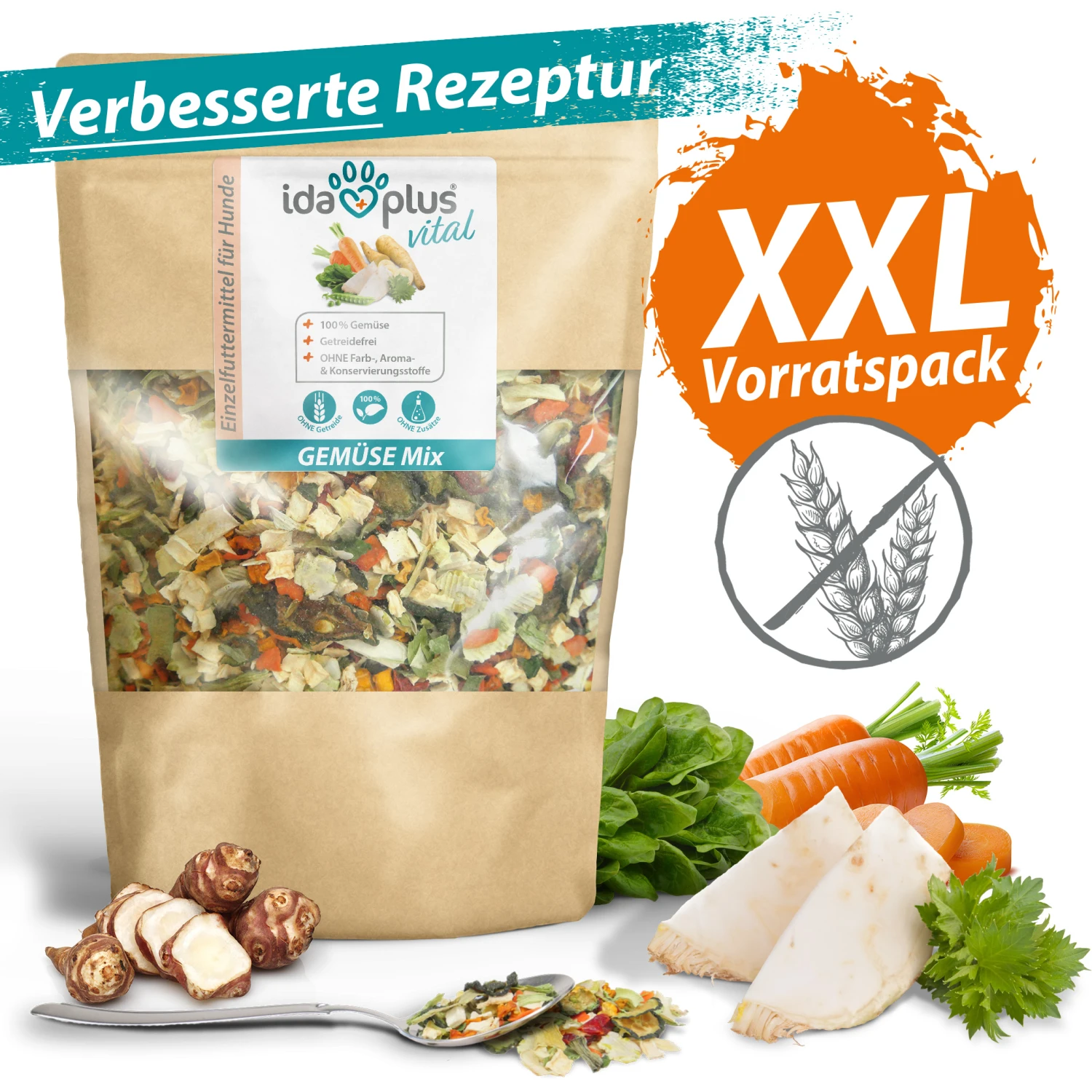 Ida Plus Gemüse Mix 1000g 1 Ida Plus Gemüse Mix 1000g