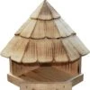 Futterhaus - Vogelhaus Als Eckhaus Mit Schindeln