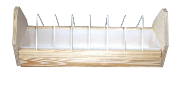 Futterrinne Herwi Mit Kippgitter Inkl. Schale 60cm 1 Futterrinne Herwi Mit Kippgitter Inkl. Schale 60cm