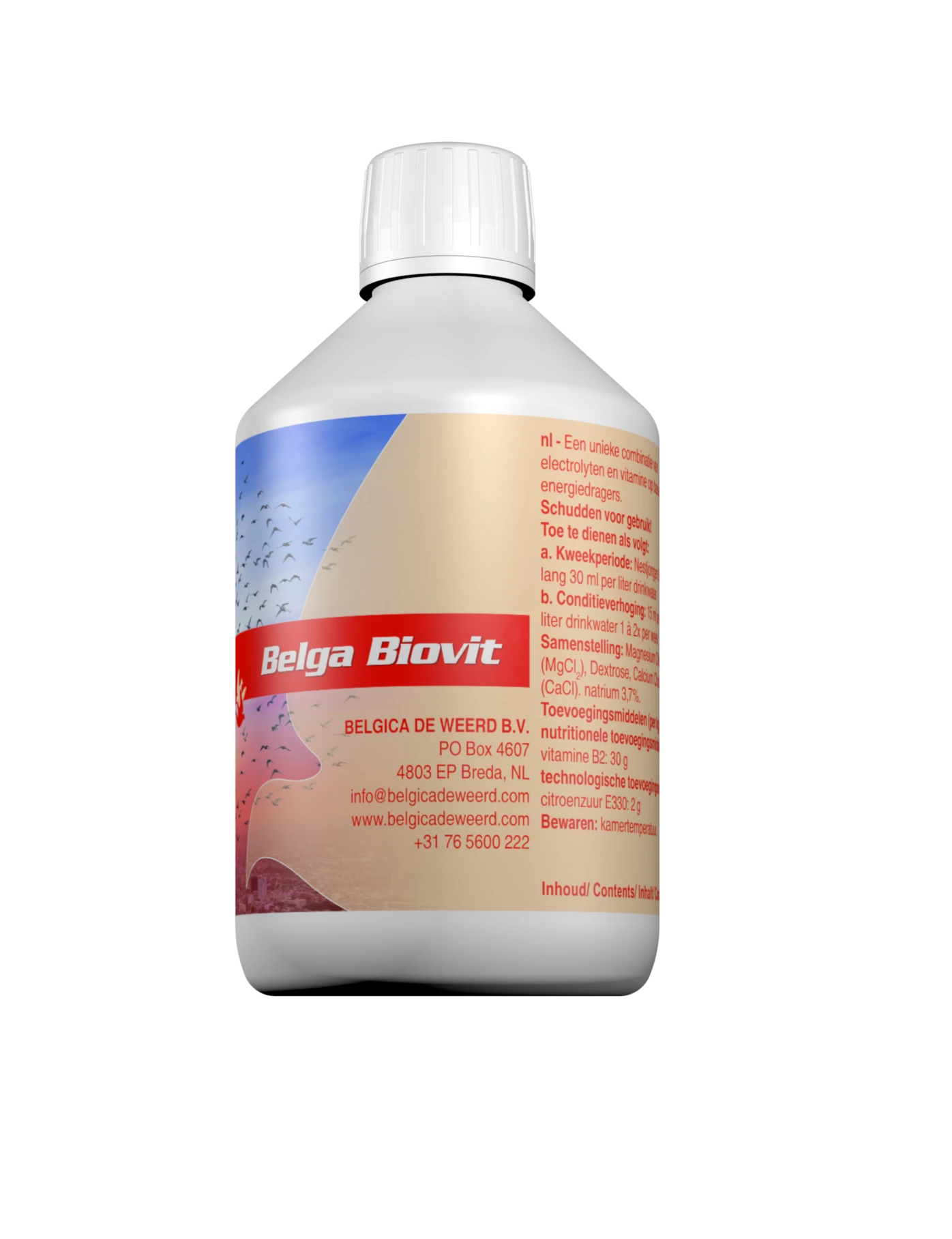 De Weerd Belga Biovit 500ml 1 De Weerd Belga Biovit 500ml