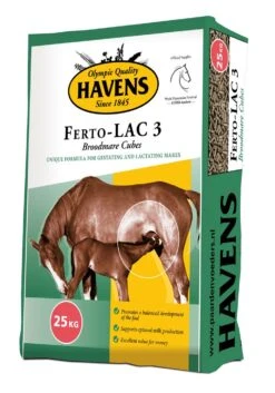 Havens Ferto-Lac 3 - Stutenspezialpellet 25kg -Haustierzubehör ferto lac 3 nieuw