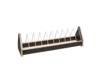 Futterrinne Beschichtet Mit Kippgitter 100cm 1 Futterrinne Beschichtet Mit Kippgitter 100cm