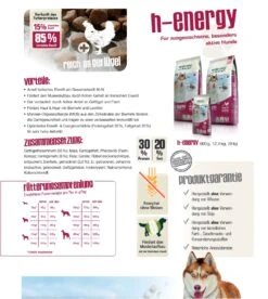 Bewi Dog H-Energy 25kg 7 Bewi Dog H-Energy 25kg -Haustierzubehör hi energyzusammenfassung