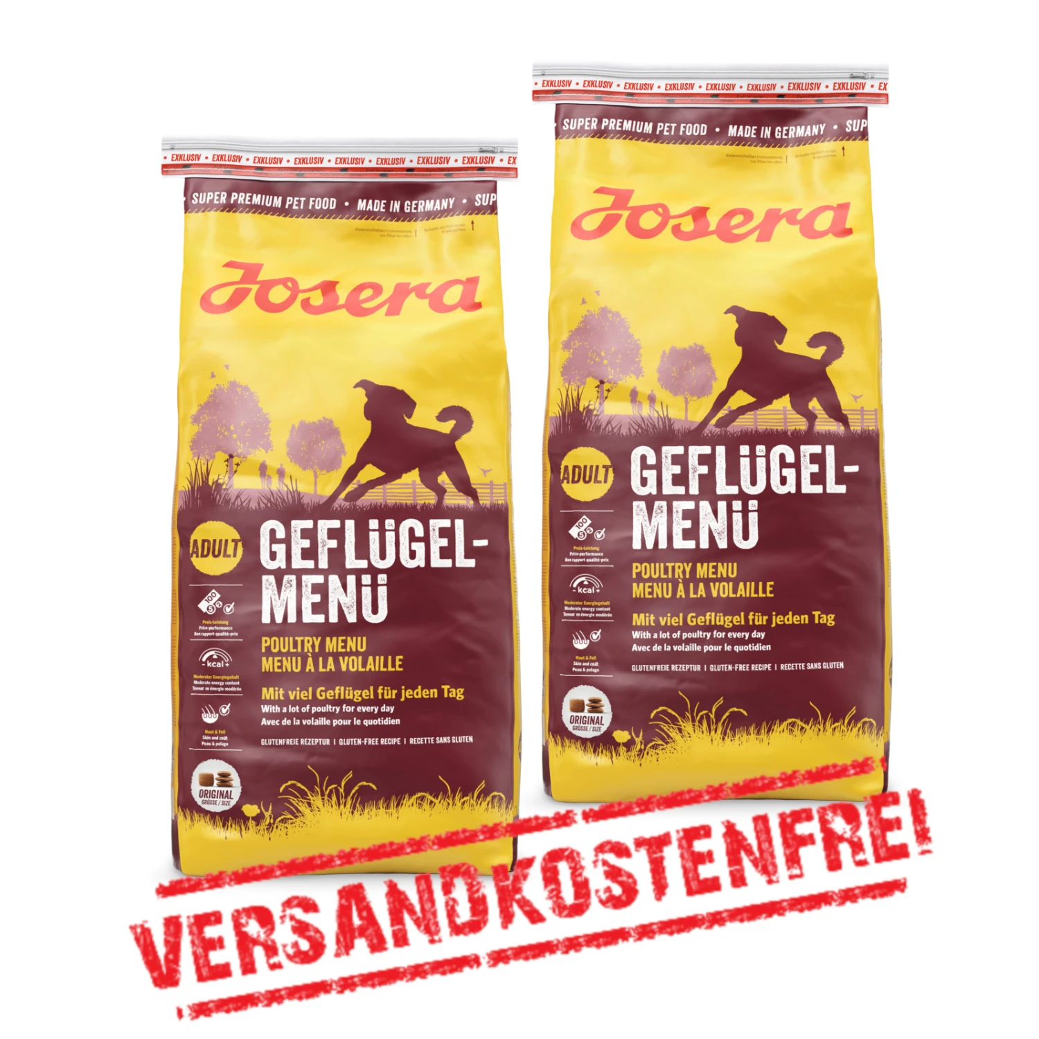 Josera Geflügel-Menü 2er-Pack 30kg