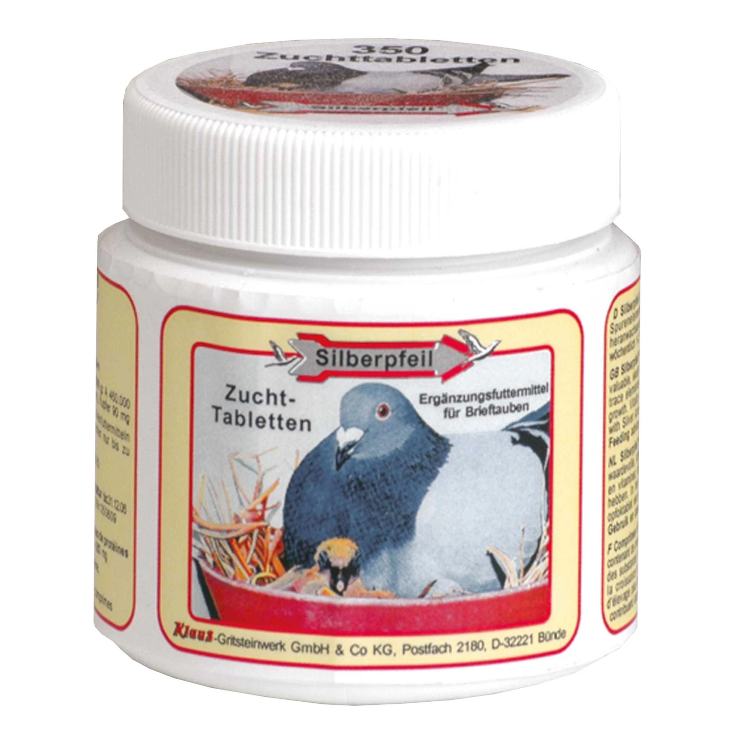 Klaus Silberpfeil Zuchttabletten 350 Stück 1 Klaus Silberpfeil Zuchttabletten 350 Stück